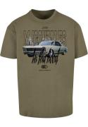 MJ Gonzales Bluser & t-shirts 'In Tha Hood'  beige / oliven / sort