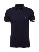 TOMMY HILFIGER Bluser & t-shirts  mørkeblå / carminrød / hvid