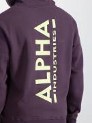 ALPHA INDUSTRIES Sweatjakke  neongul / aubergine / blodrød