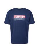 Tommy Jeans Bluser & t-shirts  navy / blodrød / hvid