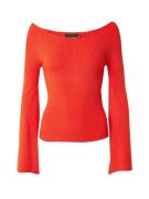 PIECES Pullover 'PCMAGGIE'  orangerød