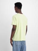 ALPHA INDUSTRIES Bluser & t-shirts  lime / hvid