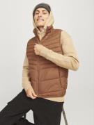 JACK & JONES Vest 'JJEState'  cognac