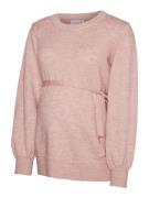 MAMALICIOUS Pullover 'MLNEWANNE'  gammelrosa