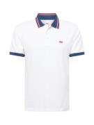 LEVI'S ® Bluser & t-shirts 'Housemark Polo'  mørkeblå / rød / hvid