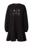 ARMANI EXCHANGE Kjole  sort / sølv