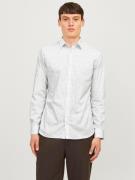 JACK & JONES Skjorte 'JJJoe'  sort / hvid