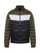 JACK & JONES Overgangsjakke 'JJESPRINT'  oliven / sort / hvid