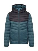 JACK & JONES Overgangsjakke 'JJESprint'  petroleum / sort