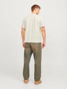 JACK & JONES Bluser & t-shirts 'JORBRONX'  rød / sort / uldhvid