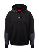 HUGO Sweatshirt 'Ditcheno'  navy / sort / hvid