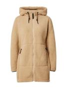 ICEPEAK Funktionsfleecejakke 'Agra'  beige / sort