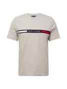 TOMMY HILFIGER Bluser & t-shirts  beige-meleret / navy / rød / hvid