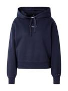 TOMMY HILFIGER Sweatshirt 'Essential'  navy / hvid