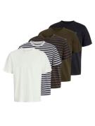 JACK & JONES Bluser & t-shirts 'JPRCCLOGAN'  navy / grå-meleret / mørk...