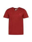 LEVI'S ® Bluser & t-shirts 'Original HM Vneck'  rustbrun