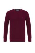 DENIM CULTURE Pullover 'ALJAMAIN'  bordeaux