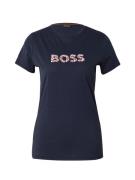 BOSS Shirts 'C_Elogo_6'  mørkeblå / lilla / lyserød / hvid