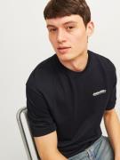 JACK & JONES Bluser & t-shirts 'JJELegacy'  sort / hvid