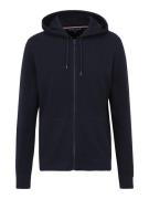 TOMMY HILFIGER Sweatjakke  navy / rød / hvid