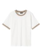 NAME IT Shirts  taupe / hvid