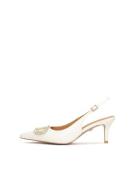 Kazar Slingpumps  creme / guld / transparent