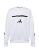 ADIDAS SPORTSWEAR Sportsweatshirt 'Z.N.E.'  sort / hvid