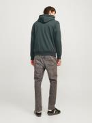 JACK & JONES Sweatshirt 'JORBRONX'  gran / uldhvid