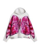 Desigual Sweatshirt  pink / sort / hvid