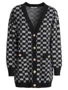 Influencer Cardigan  sort / hvid