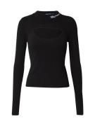 KARL LAGERFELD JEANS Pullover  sort / hvid