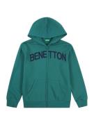 UNITED COLORS OF BENETTON Sweatjakke  navy / grøn