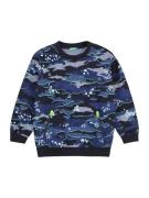 UNITED COLORS OF BENETTON Sweatshirt  navy / aqua / ensian / offwhite