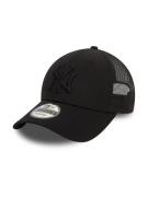 NEW ERA Hætte 'HOME FIELD 9FORTY TRUCKER NEYYAN'  lysegrå / mørkegrå /...