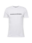 Tiger of Sweden Bluser & t-shirts 'DILLAN'  sort / hvid