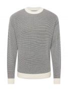 JACK & JONES Pullover 'JORSCOTT'  beige / sort