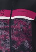 ENDURANCE Funktionsbluse 'Dharma'  lilla / mørk pink / sort / hvid