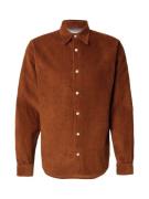 JACK & JONES Skjorte  cognac