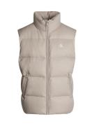 Calvin Klein Jeans Vest 'Essentials'  greige / hvid