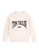 TOM TAILOR Sweatshirt  sand / antracit