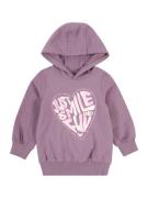 s.Oliver Sweatshirt  lysviolet / lys pink / hvid