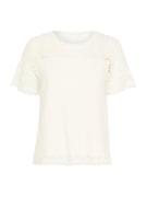 Cream Bluse 'Kit'  uldhvid