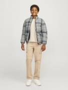 Jack & Jones Junior Overgangsjakke  lysebeige / navy / antracit