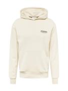 JACK & JONES Sweatshirt 'JJOlive'  creme / sort