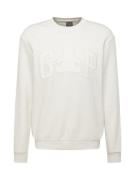 GAP Sweatshirt 'BRANNAN'  creme / lysegrå / hvid