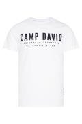 CAMP DAVID Bluser & t-shirts  sort / hvid