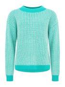 Zwillingsherz Pullover  aqua / lyseblå