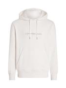 Calvin Klein Jeans Sweatshirt 'CHENILLE'  brun / hvid