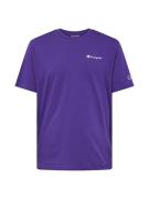 Champion Authentic Athletic Apparel Bluser & t-shirts  violetblå / hvi...