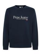 Pepe Jeans Sweatshirt 'SEAN'  natblå / rød / hvid